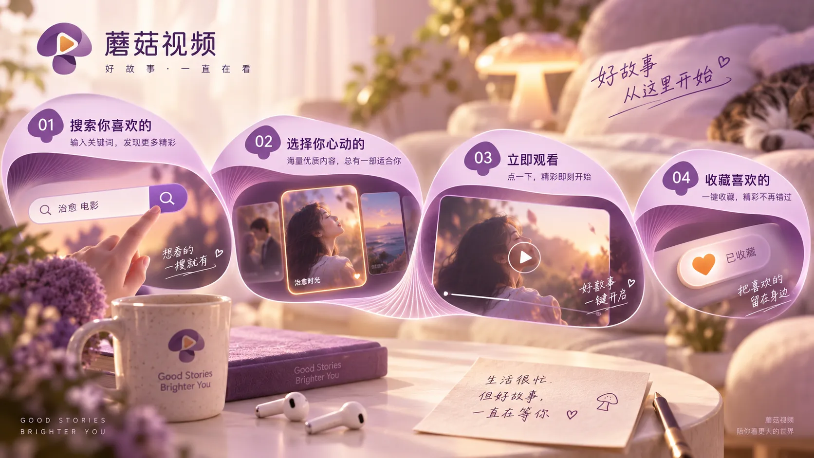 蘑菇视频在线观看方法与浏览路径