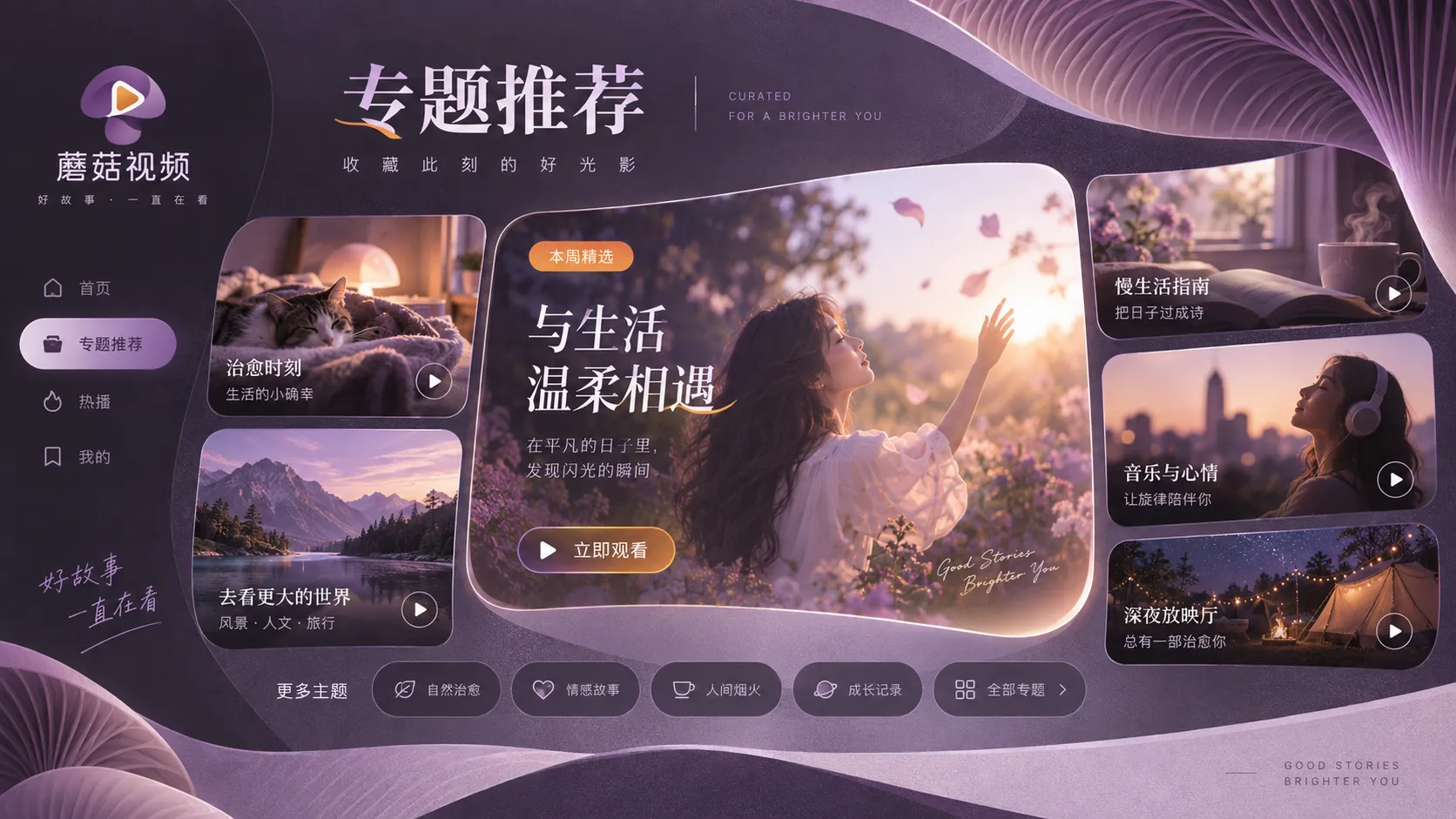 短片主题内容与观看场景整理